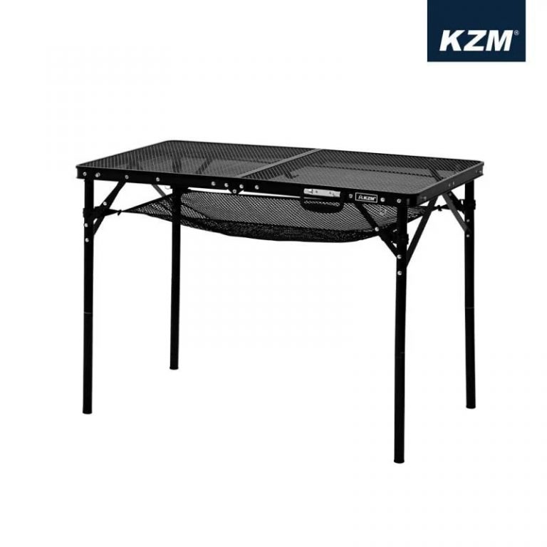 【2022露營折疊桌推薦】KAZMI KZM IMS鋼網折疊桌含收納袋 摺疊桌