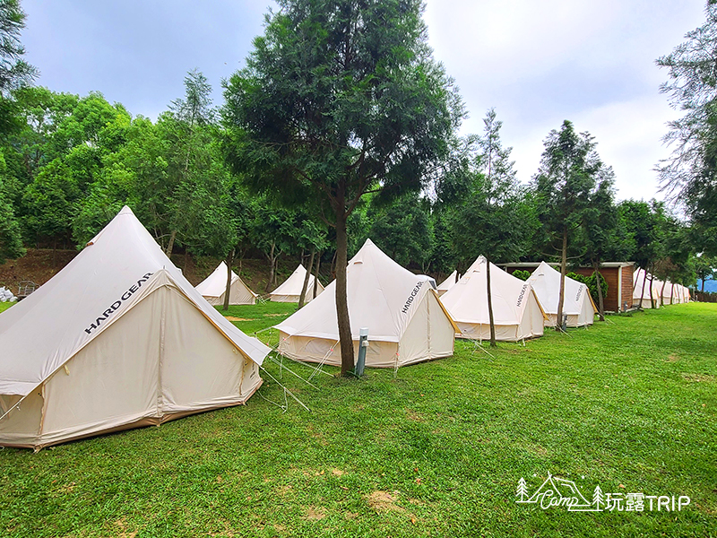 夏綠地帳棚圖片