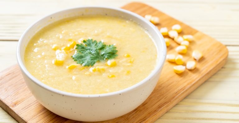 7種冬天露營菜單常見的湯品:玉米濃湯