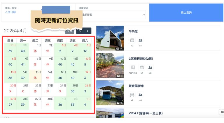 2. 系統化訂位管理,提升運營效率