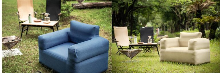 適合懶骨頭型的充氣沙發露營椅推薦「outdoorbase-Air單品充氣沙發」
