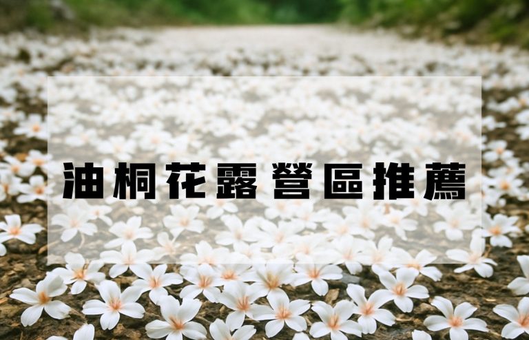 2025油桐花露營區推薦｜油桐花秘境營地TOP10，花季限定！